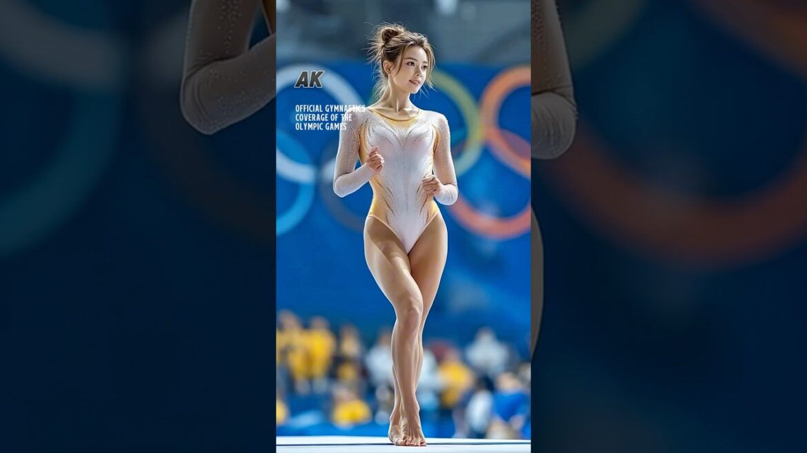 👍Like🤍 The highlight of the world’s #1 gymnast’s beautiful performance. #gymnast #athletics #olympics #aigirl #aishorts