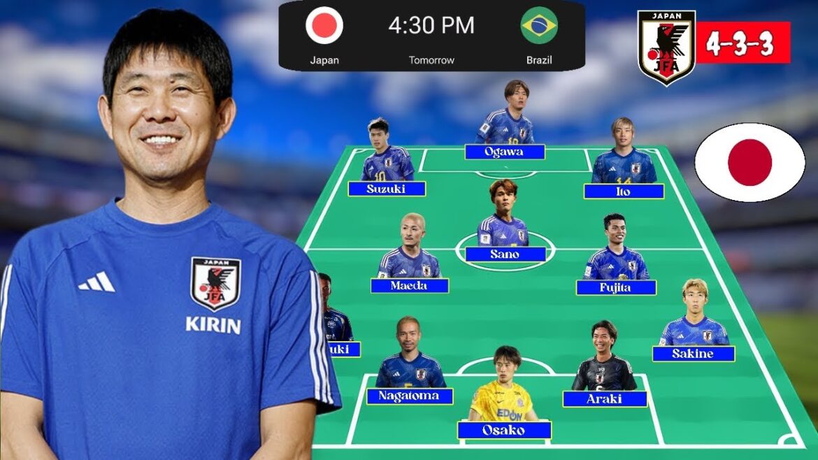 Brazil Vs Japan 2025 Friendly Match Japan Squad Announces Hajime Moriyasu vs Carlo Ancelotti Brazil Vs Japan 2025 Friendly Match Japan Squad Announces Hajime Moriyasu vs Carlo Ancelotti