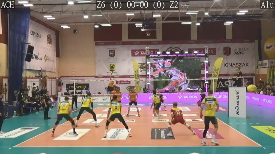 Volleyball Ljubjana - Zawiercie Amazing FULL Match Friendly 2025