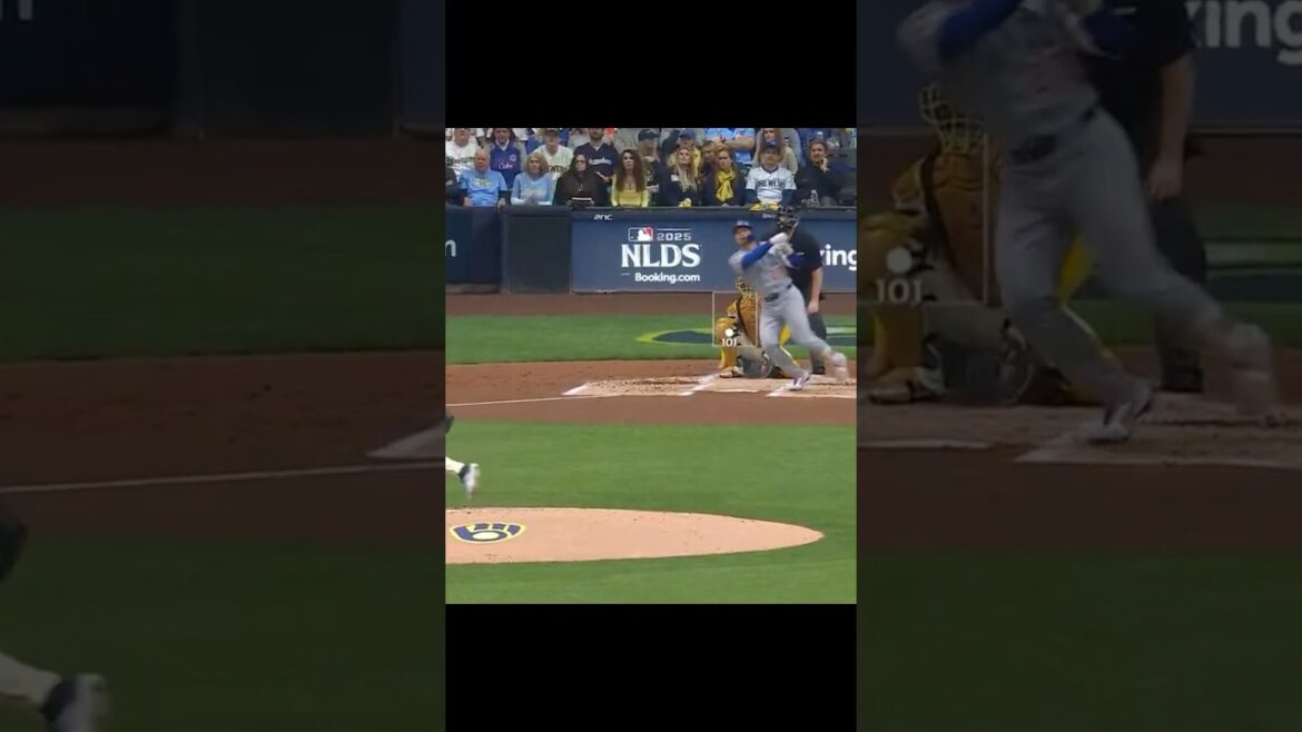 Cubs Seiya Suzuki hits home run against the Brewers 10/11/25 #mlb #shorts #cubs