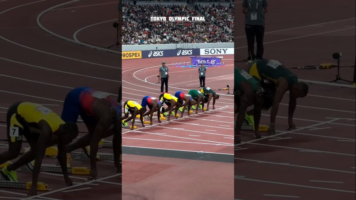 100metre final tokyo #trackandfield #athletics