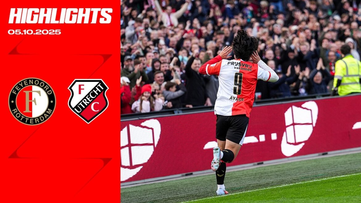 Highlights Feyenoord – FC Utrecht | Eredivisie 2025-2026 Highlights Feyenoord - FC Utrecht | Eredivisie 2025-2026