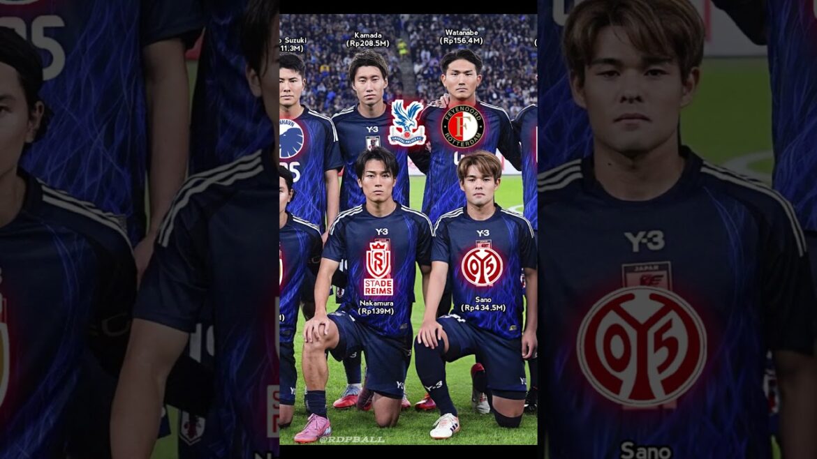 Japanese Squad During Dramatic Comeback Against Brazil