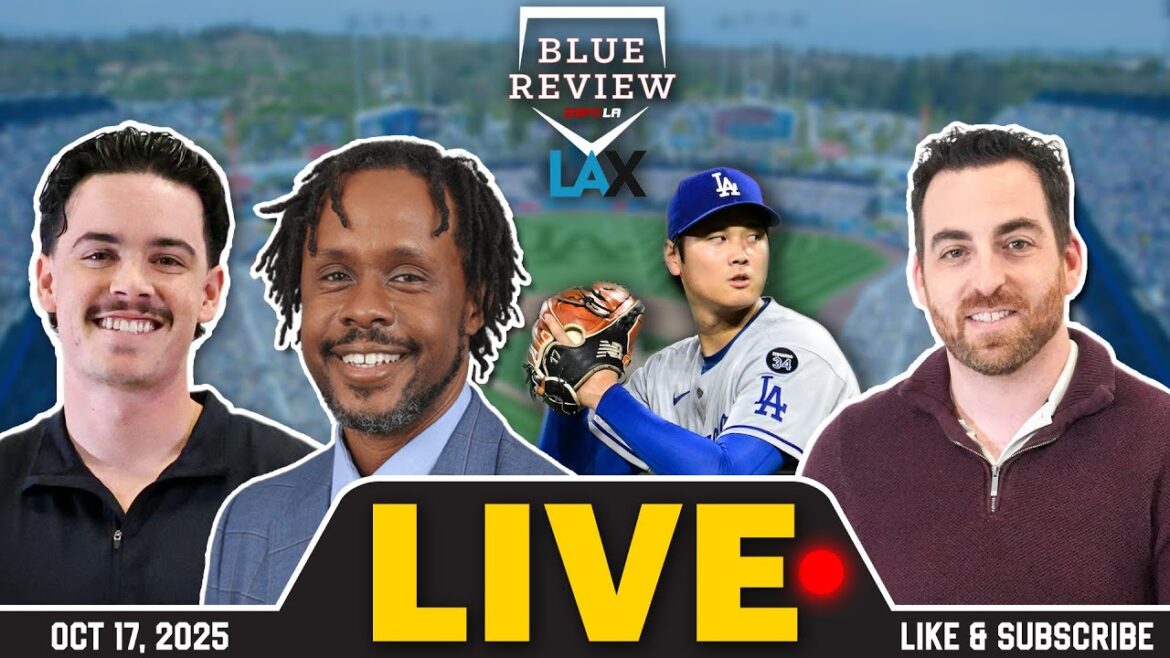 Shohei Ohtani Starts NLCS Game 4 | Can Dodgers SWEEP Brewers?! - Blue Review 10-17-25