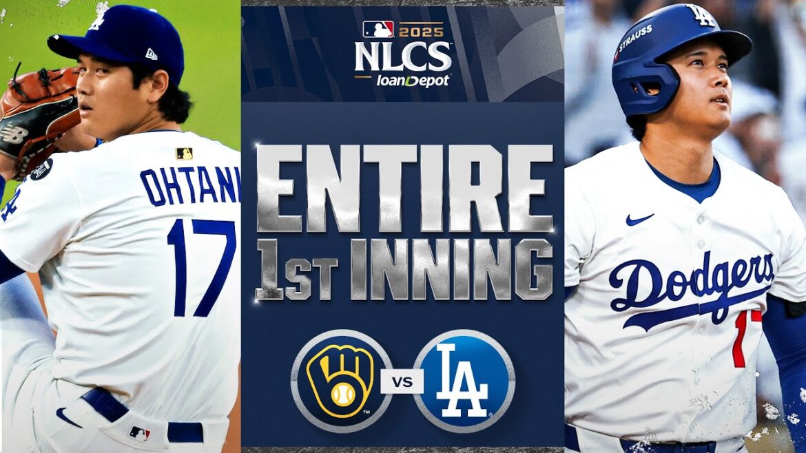 Shohei Ohtani struck out 3 Brewers and slugs a home run to open Game 4 of the NLCS! 💪 | Shohei Ohtani Highlights