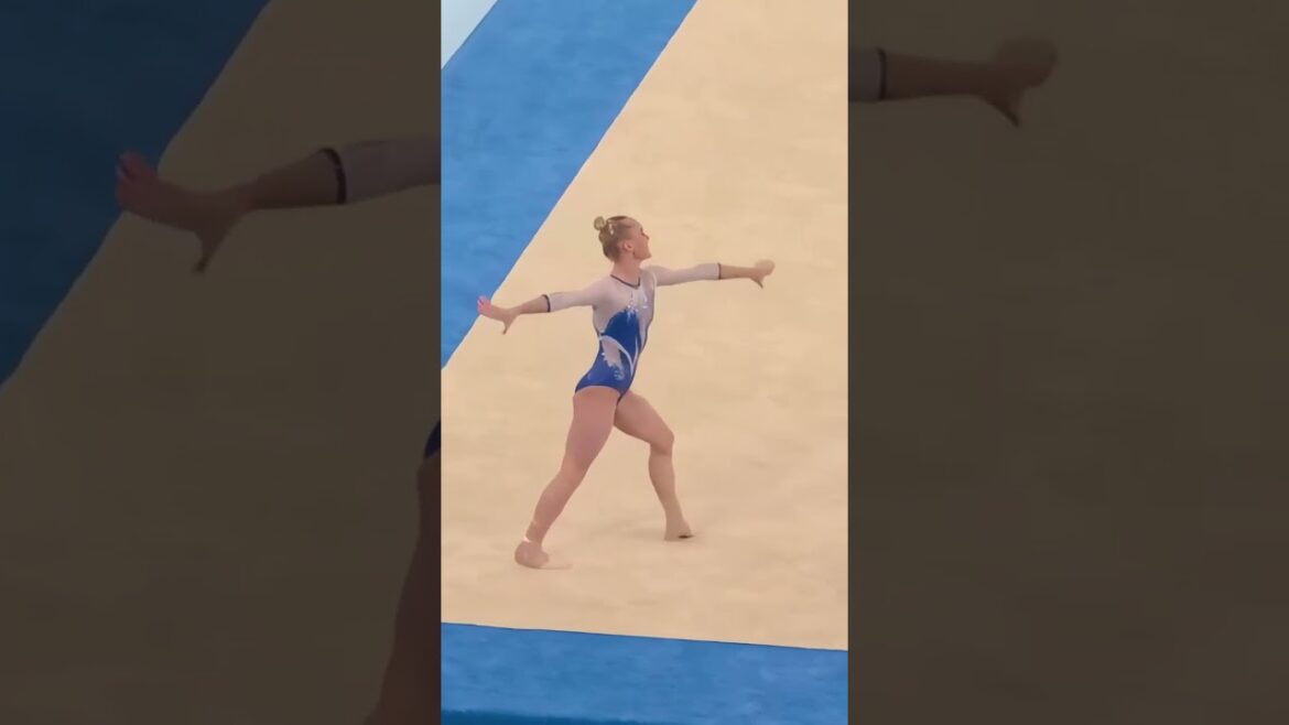 Angelina Melnikova Floor Exercise Routine 2020 Tokyo Olympic Games Slow Motion #shorts 4 Angelina Melnikova Floor Exercise Routine 2020 Tokyo Olympic Games Slow Motion #shorts 4