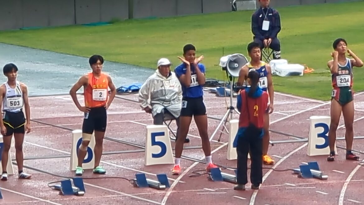 Finals U16 Men’s 100m U18・U16 Land 2025 Finals U16 Men's 100m U18・U16 Land 2025