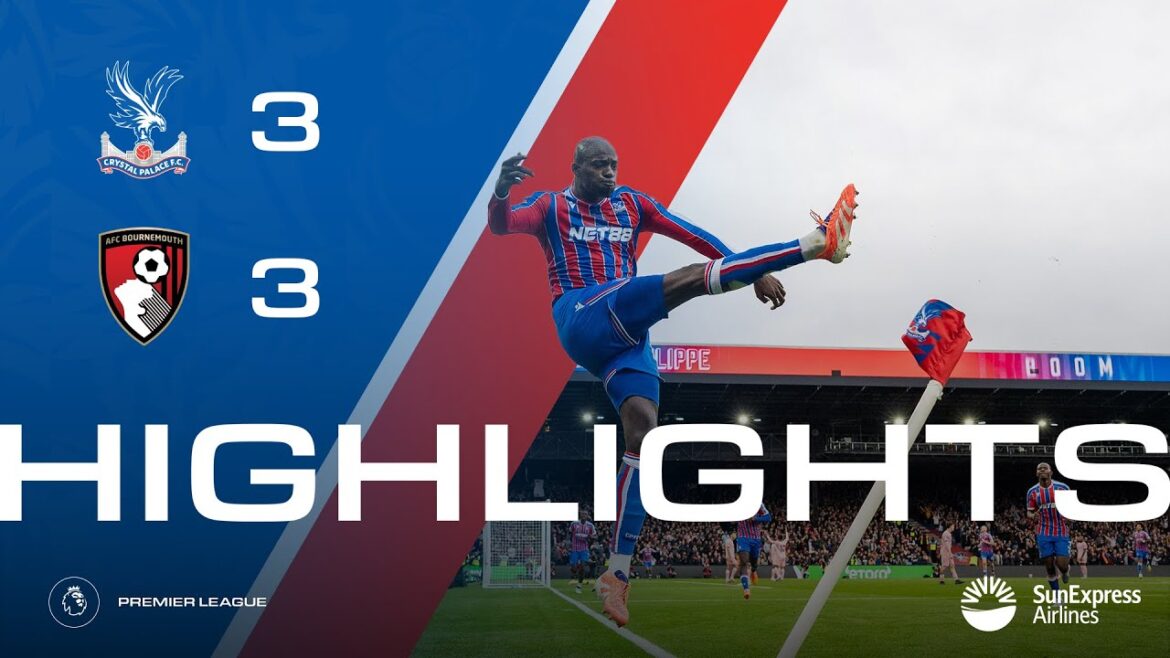 GOALS GALORE 🔥 | Crystal Palace 3-3 AFC Bournemouth