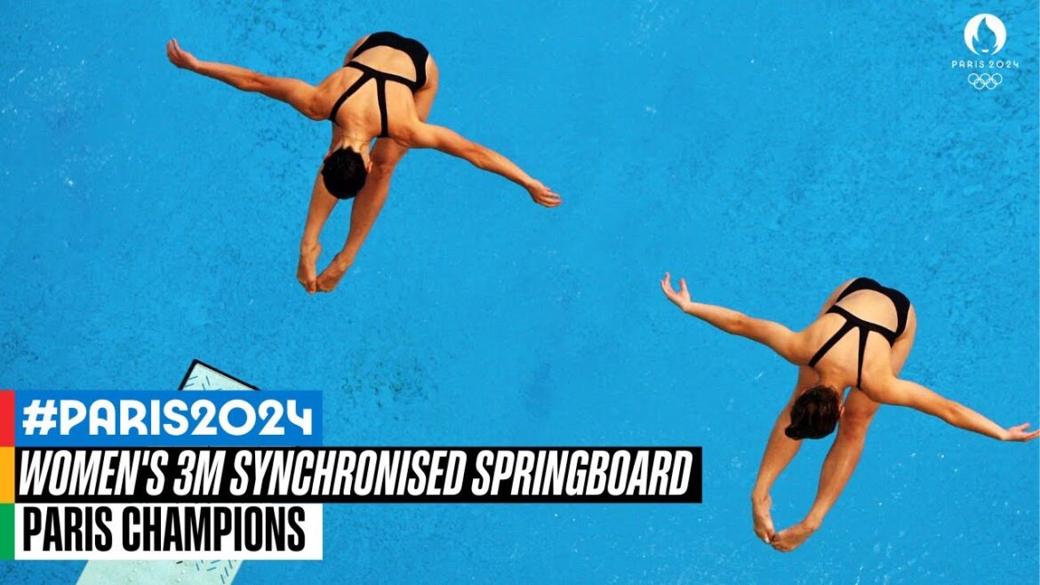 Women's 3m Synchronised springboard 🫧 | Paris Replays