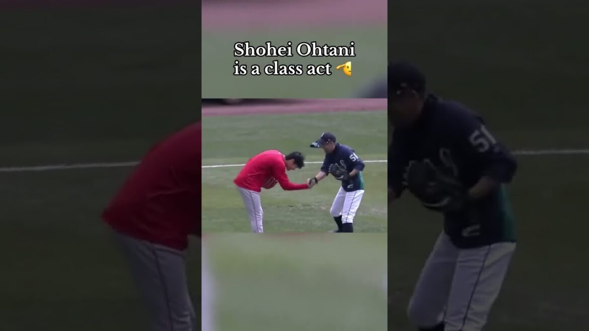 Ohtani has respect for everyone ❤️