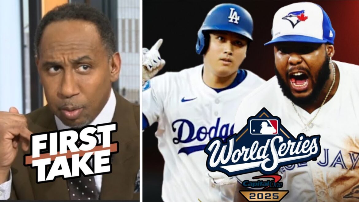 FIRST TAKE | "Shohei Ohtani is UNSTOPPABLE!" - Stephen A. on World Series: Dodgers vs Blue Jays