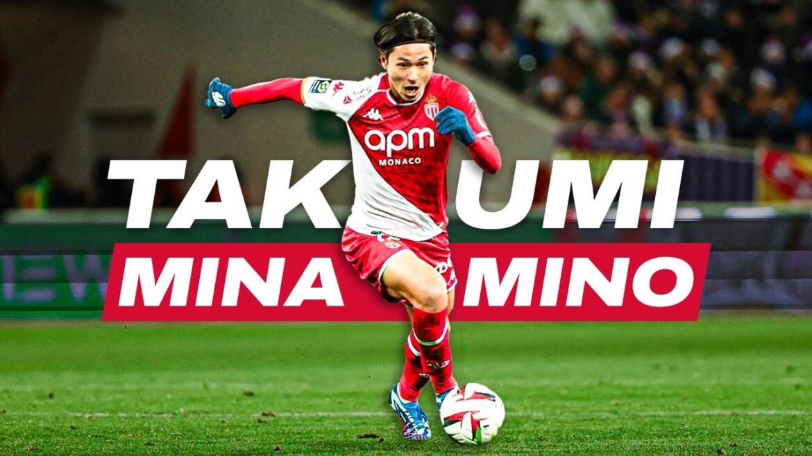 Takumi Minamino’s BEST actions in Monaco Takumi Minamino's BEST actions in Monaco