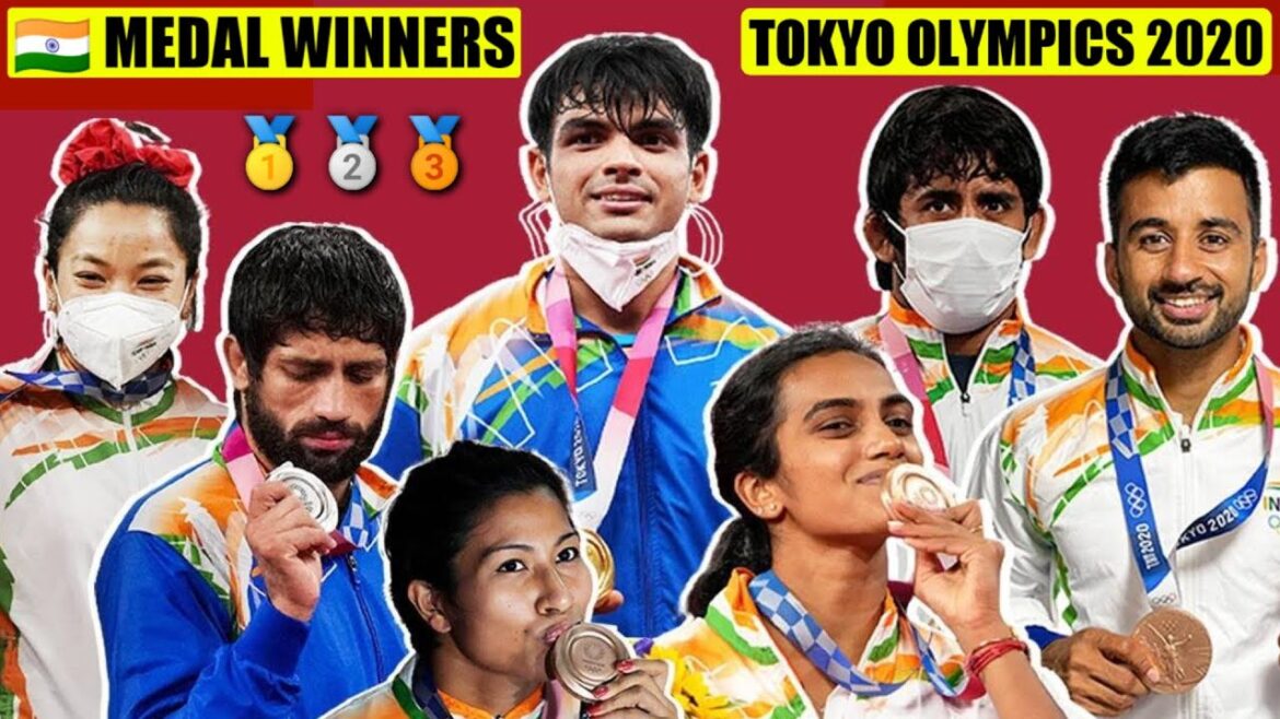Indian Medal Winners in Tokyo Olympics 2020 | 7 Indian Medal Winners Olympics 2021 | Neeraj 🥇🇮🇳