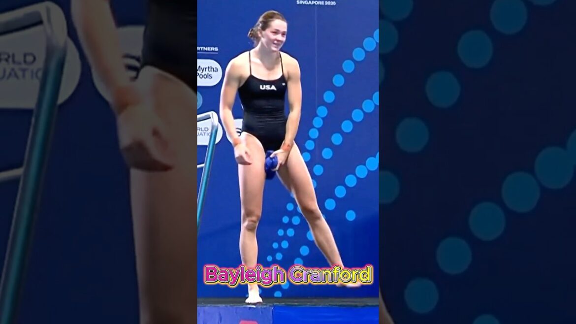 USA on Top 🇺🇸 Bayleigh Cranford & Daryn Wright Perfect Synchro Dive 😱
