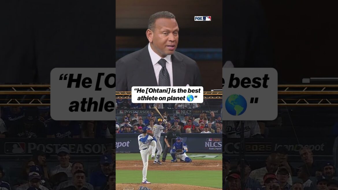 A-Rod has HIGH praise for Shohei Ohtani 👑 #shoheiohtani #mlb #baseball #Dodgers