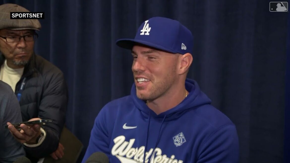 Freddie Freeman Says There Aren't Words To Describe Shohei Ohtani, Talks Dodgers World Series!