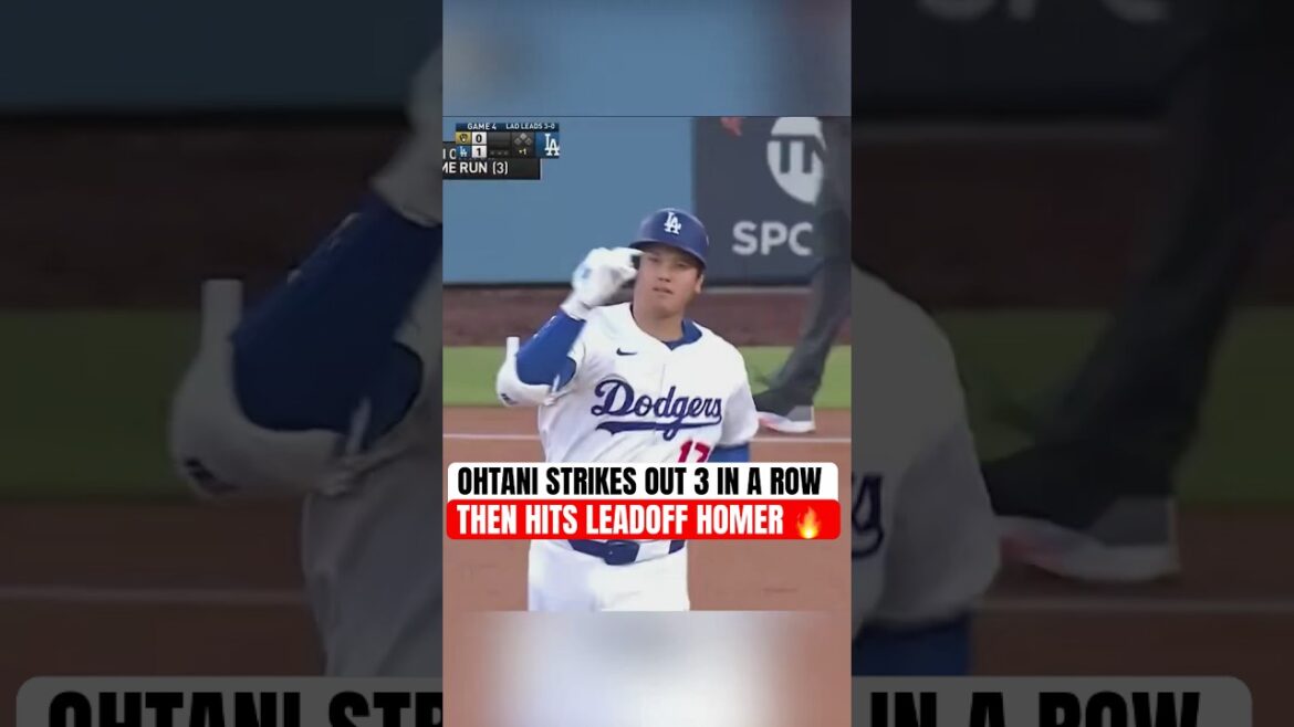 Shohei Ohtani RIDICULOUS 1st inning 😮