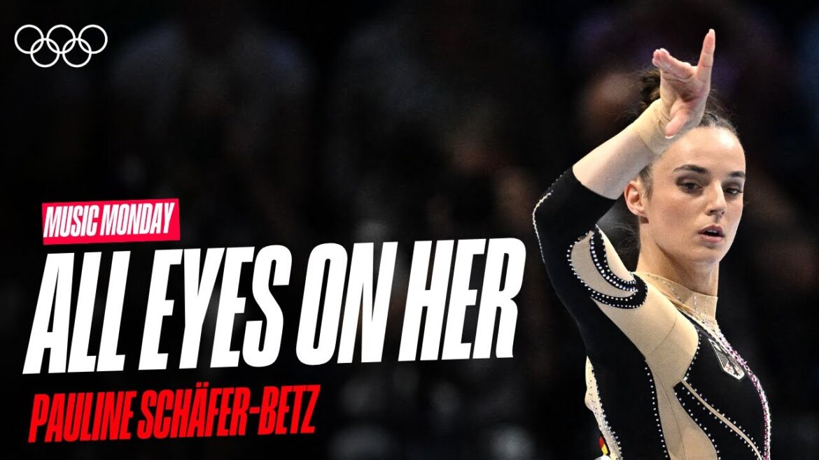 🔥 Demi Lovato but make it gymnastics 🤸‍♀️ Pauline Schäfer-Betz owns the floor 💅 | Music Monday