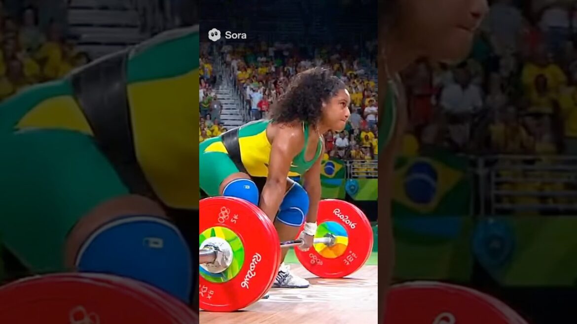 Beautiful Brazilian lifter🇧🇷🏋️♀️Olympic gold medal🥇The moment of achievement💃Celebration with samba✨#Brazilian national team #macho beauty #weightlifting #Olympic gold medal Beautiful Brazilian lifter🇧🇷🏋️♀️Olympic gold medal🥇The moment of achievement💃Celebration with samba✨#Brazilian national team #macho beauty #weightlifting #Olympic gold medal