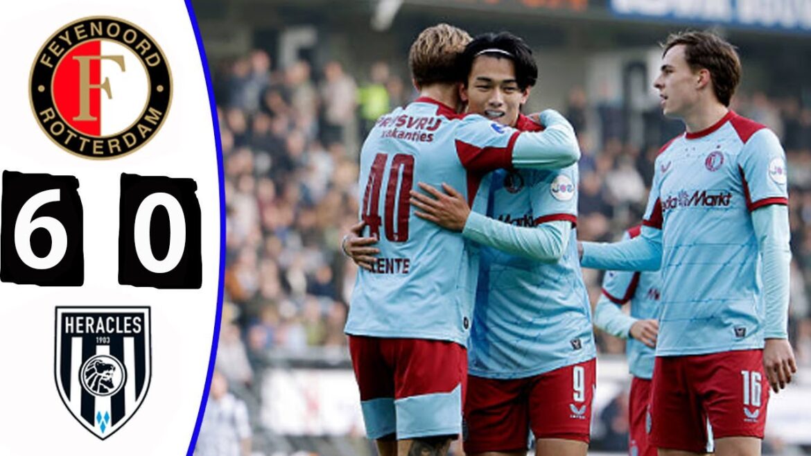 Ayase Ueda 3 goals! Feyenoord 6 0 Hercules! All goal highlights! October 20, 2025 Ayase Ueda 3 goals! Feyenoord 6 0 Hercules! All goal highlights! October 20, 2025