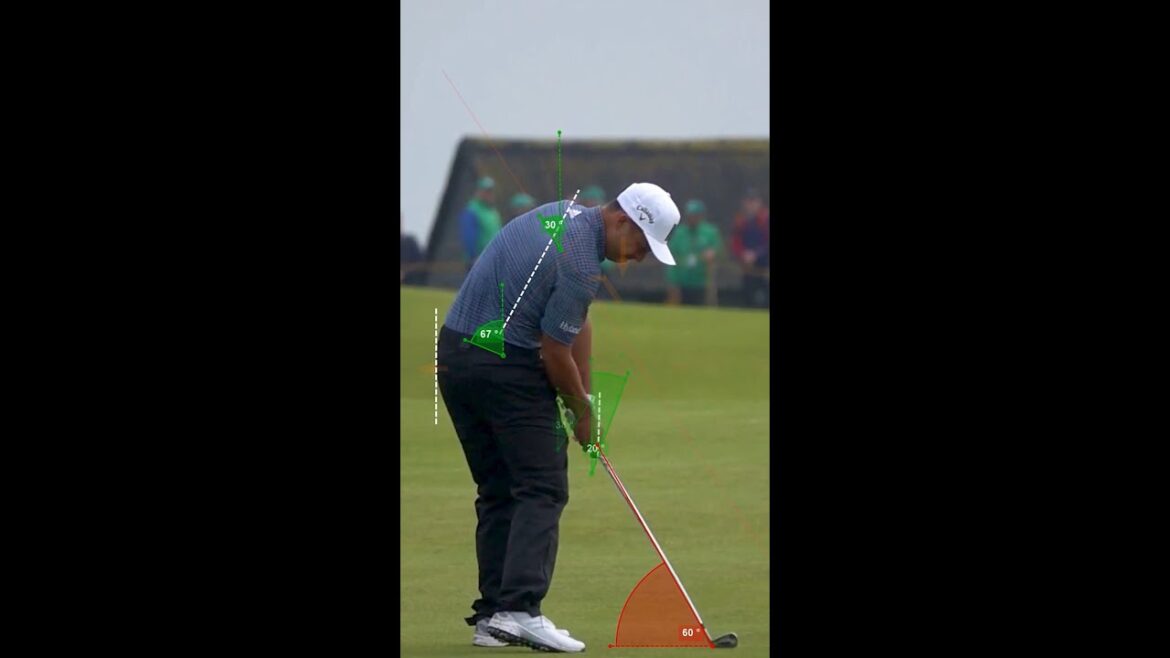 Olympic gold! Xander Schauffele swing analysis #Shorts