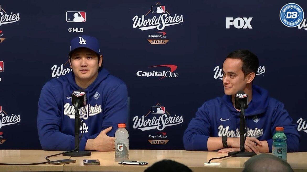 2025 World Series: Shohei Ohtani responds to Blue Jays fans chanting, reveals childhood heroes