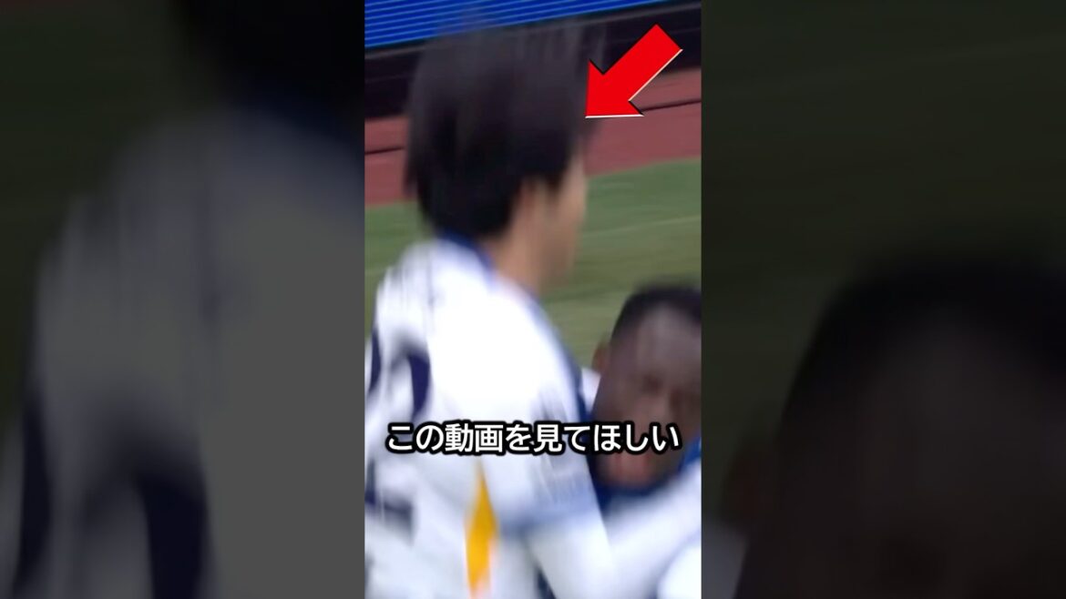 Tactical Santo! Mitoma breaks through the defense with his speed and makes a wonderful assist! ! #Soccer #Kaoru Mitoma #Japan Soccer National Team