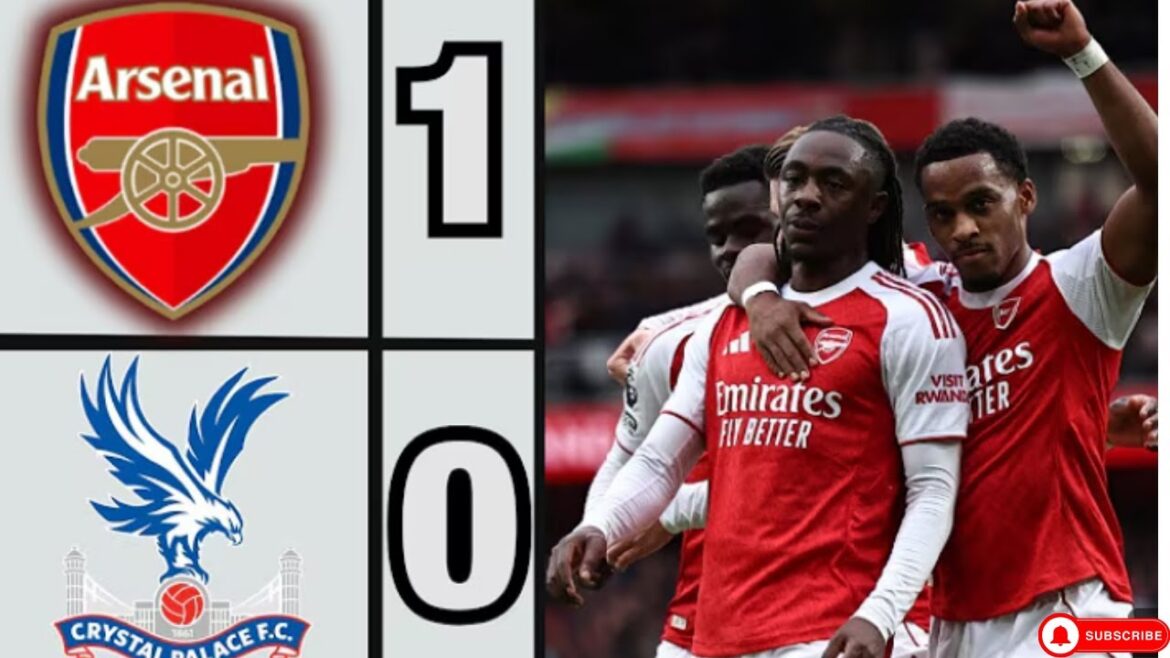 Arsenal Fc  vs  Crystal Palace 1- 0 Highlights All Goals Premier League25/26