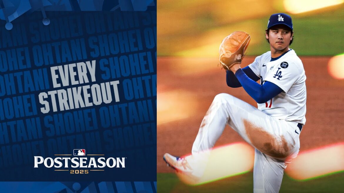 Shohei Ohtani strikes out six in his World Series pitching debut! 🤩 | Shohei Ohtani Highlights Shohei Ohtani strikes out six in his World Series pitching debut! 🤩 | Shohei Ohtani Highlights