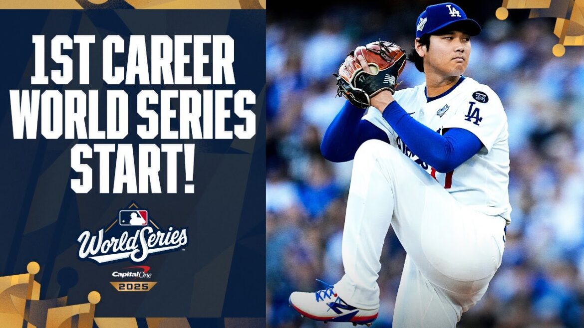 Shohei Ohtani pitches his first career inning in the World Series! | Shohei Ohtani Highlights