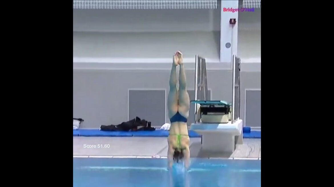 Bridget’s Magic Dive #shortsfeed #womensdiving Bridget’s Magic Dive #shortsfeed #womensdiving