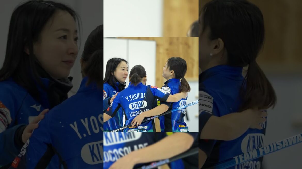 Roco Solare's path to the Olympics comes to an end. #Curling Japan national team deciding match🥌