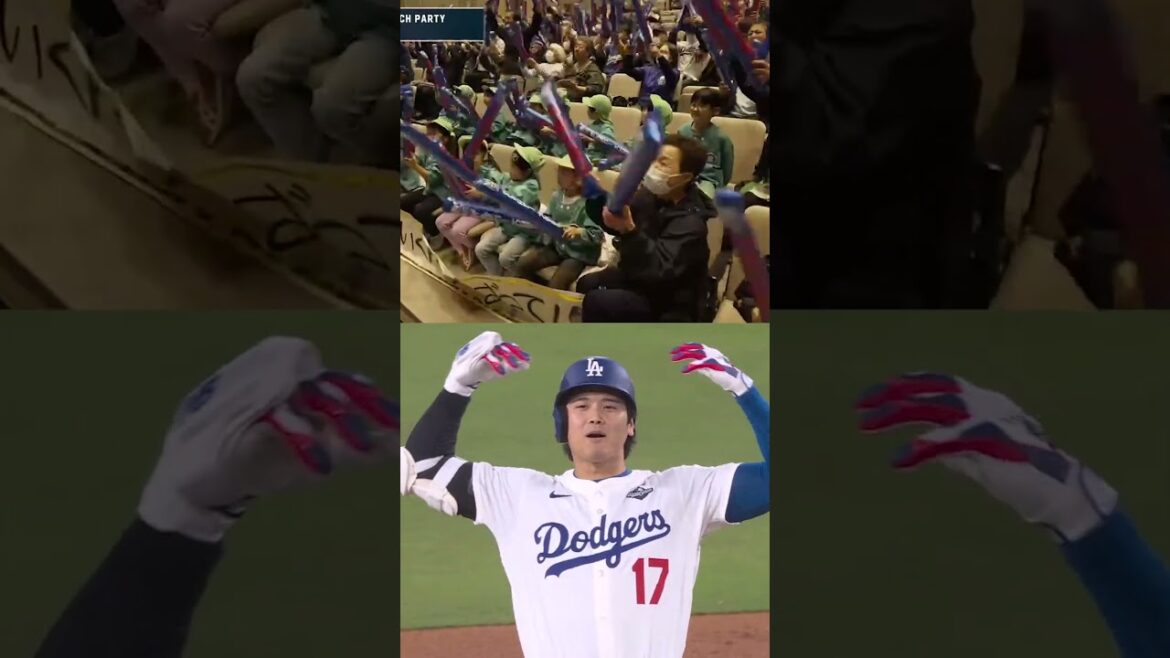 Shohei Ohtani’s hometown of Oshu, Japan is having a #WorldSeries watch party! 🇯🇵 Shohei Ohtani's hometown of Oshu, Japan is having a #WorldSeries watch party! 🇯🇵