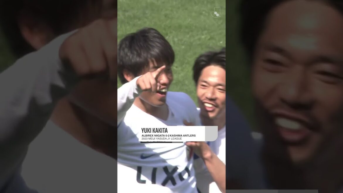 Yuki Kakita with the good finish in a big win for 🦌 Kashima!