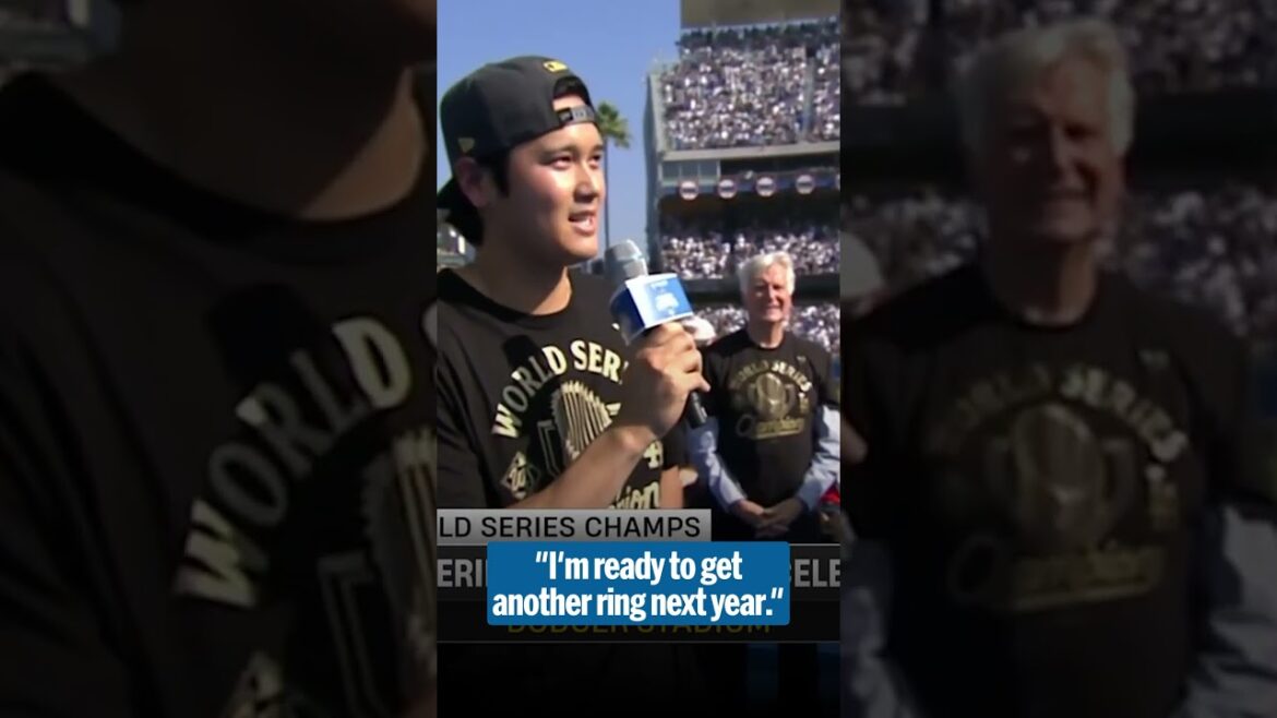 Shohei Ohtani wants more 😎