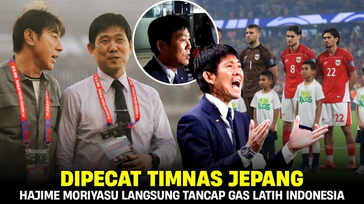 THE WORLD ROUNDS! HAJIME MORIYASU OFFICIALLY CONTRACTED TO THE INDONESIAN NATIONAL TEAM ~ THANKS TO SHIN TAE YONG'S DEADLY FOOTBALL