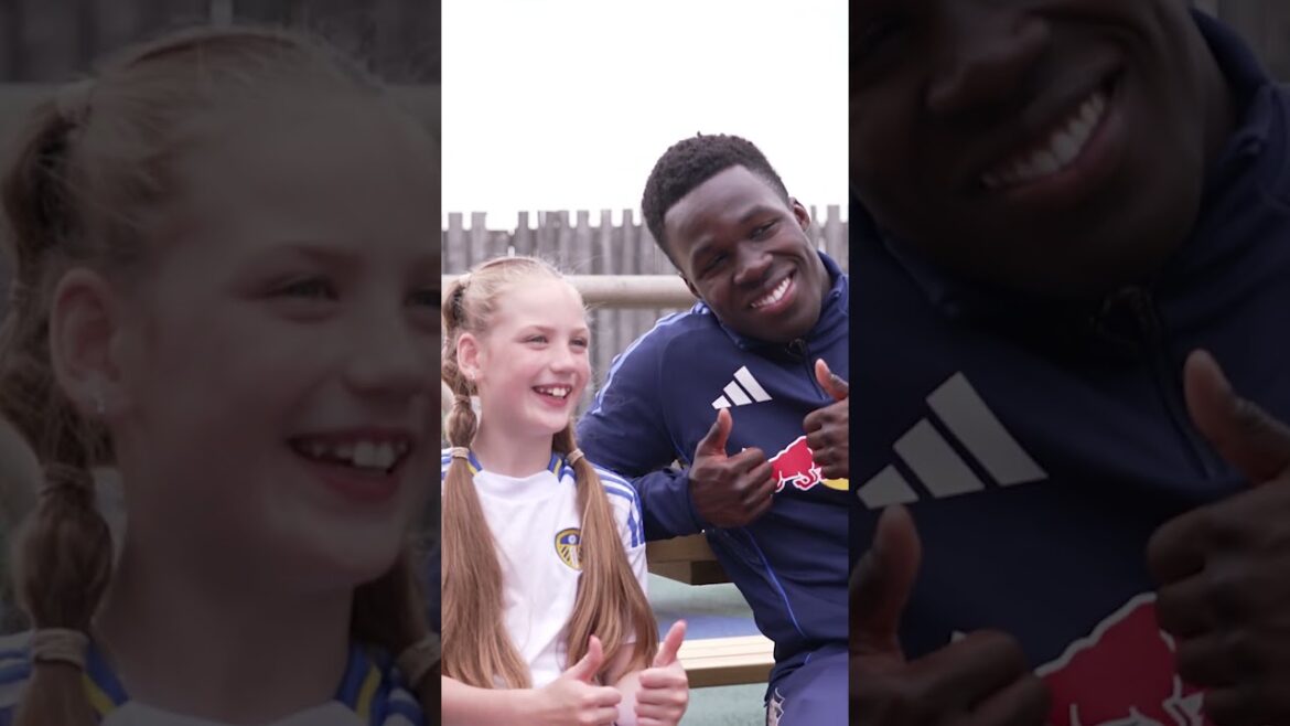 Willy Gnonto and Ao Tanaka surprise young fan Libby