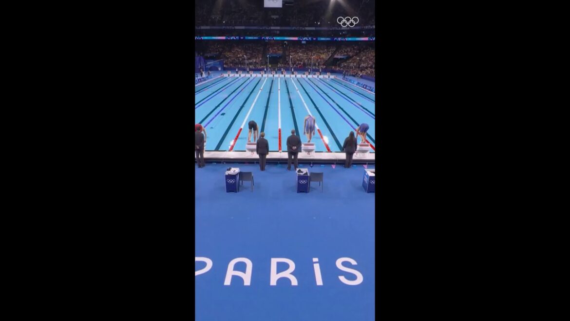 We may never get tired of watching a 50m freestyle final 🤩