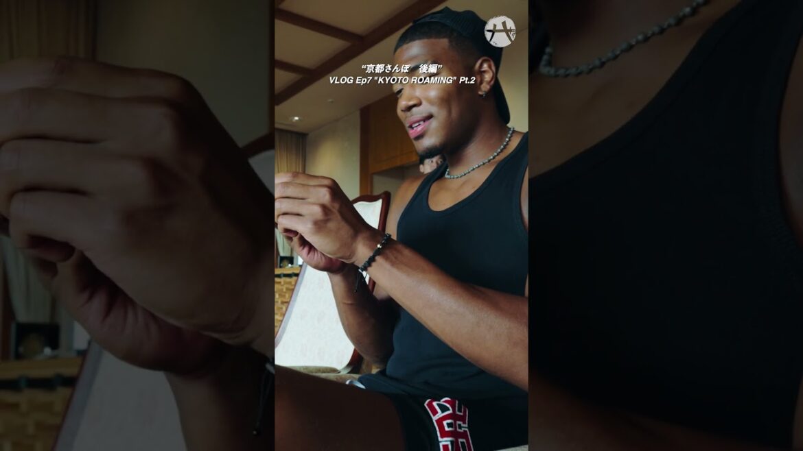 RUI HACHIMURA VLOG Ep.7-4 / KYOTO ROAMING Pt.2 / BLACK SAMURAI 【Hachimura Rui】 RUI HACHIMURA VLOG Ep.7-4 / KYOTO ROAMING Pt.2 / BLACK SAMURAI 【Hachimura Rui】