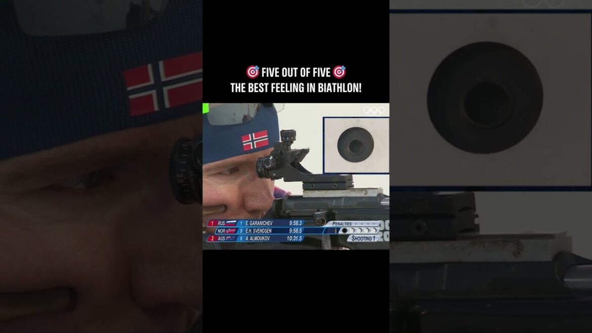 Emil Hegle Svendsen shows us how it's done! Up against the clock, but perfectly precise. 👏