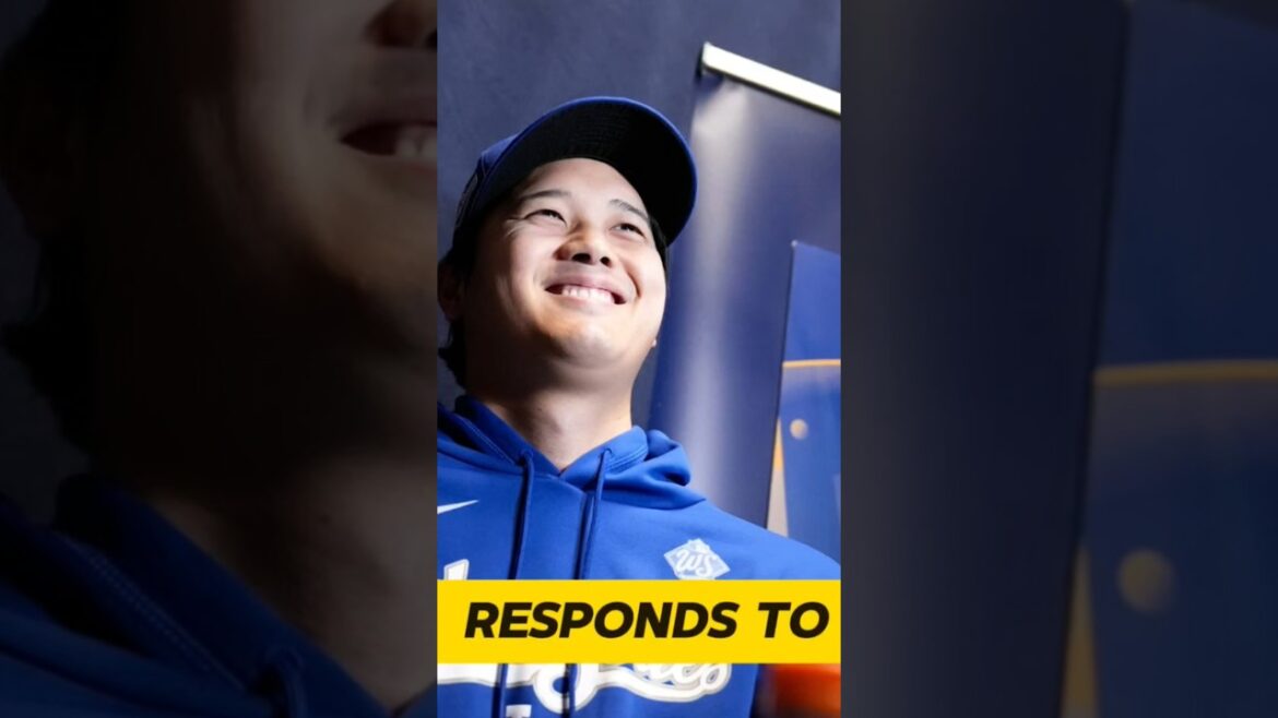 Shohei Ohtani Responds to Toronto Player’s Remarks in World Series #shoheiohtani #Dodgers #mlbjapan Shohei Ohtani Responds to Toronto Player's Remarks in World Series #shoheiohtani #Dodgers #mlbjapan