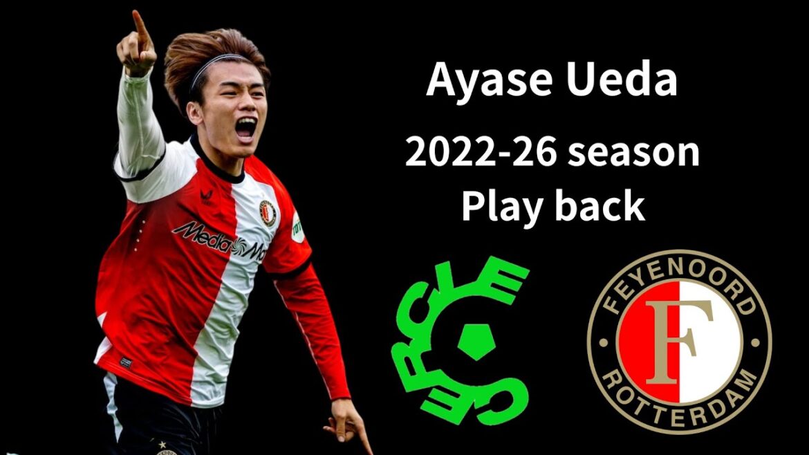 [Ayase Ueda]Awakening in Feyenoord! Explosive power with 11 goals in 9 games | A man who showed Haaland-level decisiveness[all goals and assists]