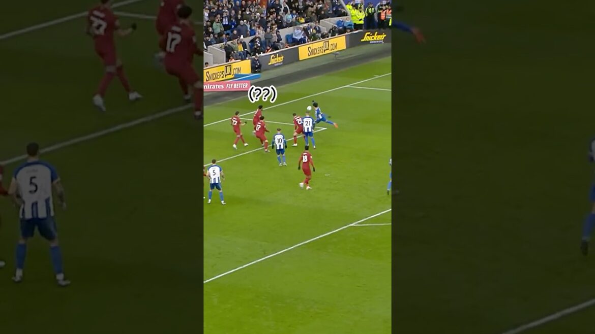 Mitoma's shot fake fools even the cameraman.