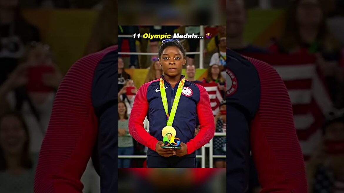 Maybe our sport has multiple GOATs? They're both great!💪 #gymnastics #sports #olympics #simonebiles