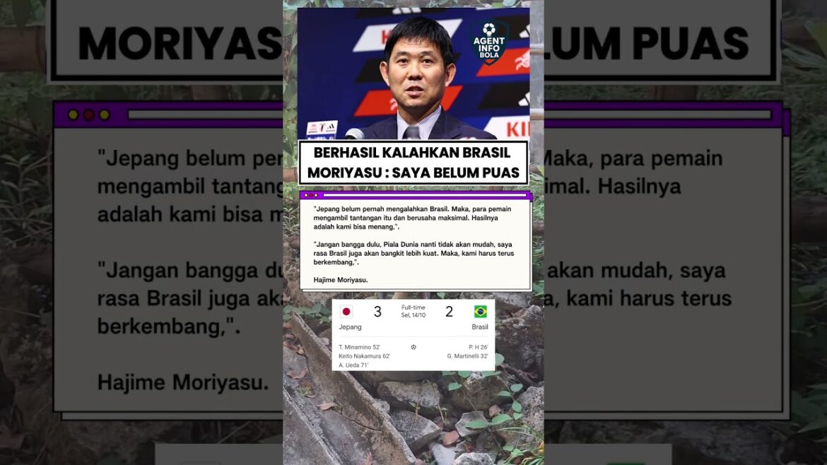 Japanese Coach Focuses on World Cup 🔥