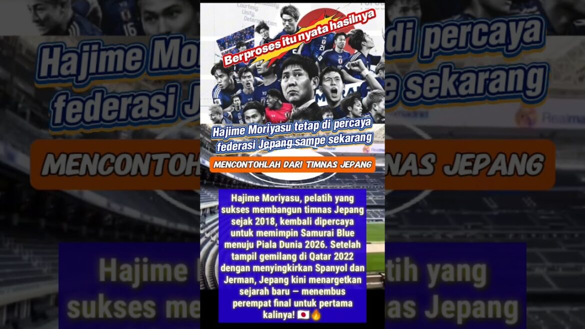 💪 From 2018 to 2026! Hajime Moriyasu’s long process is starting to bear sweet fruit #Japan national team #shorts #viral 💪 From 2018 to 2026! Hajime Moriyasu's long process is starting to bear sweet fruit #Japan national team #shorts #viral