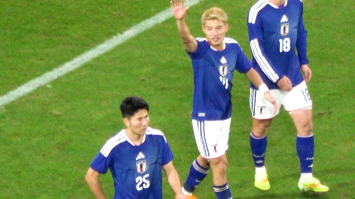 [Kirin Challenge Cup 2025]Complete victory over Ghana!! Takumi Minamino barking, Ritsu Doan's scoring scene celebrating with everyone Local footage