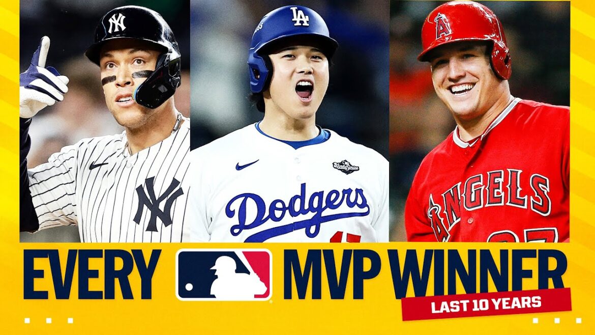 Shohei Ohtani, Aaron Judge, Mike Trout and EVERY MVP winner the last 10 years! 🤩