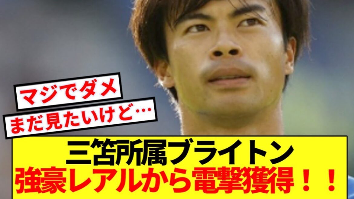 [Breaking News]Brighton, a member of Mitoma, will make a surprise acquisition from the powerhouse Real, aiming for a breakthrough! !