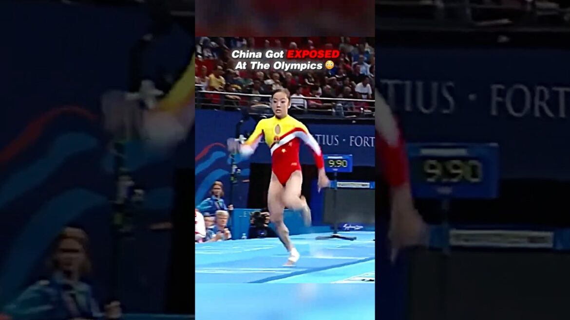 Two Chinese gymnasts lied about their age at the SAME Olympics😳 #gymnastics #sports #olympics